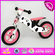Brinquedo de madeira da bicicleta do projeto 2014 bonito para crianças, brinquedo de madeira barato da bicicleta para crianças, bicicleta de madeira do equilíbrio da venda quente para a fábrica W16c077 do bebê